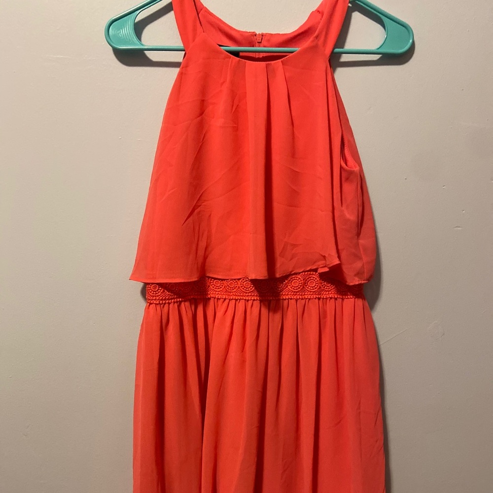 Coral Spring Dress Pre-Teen or Juniors